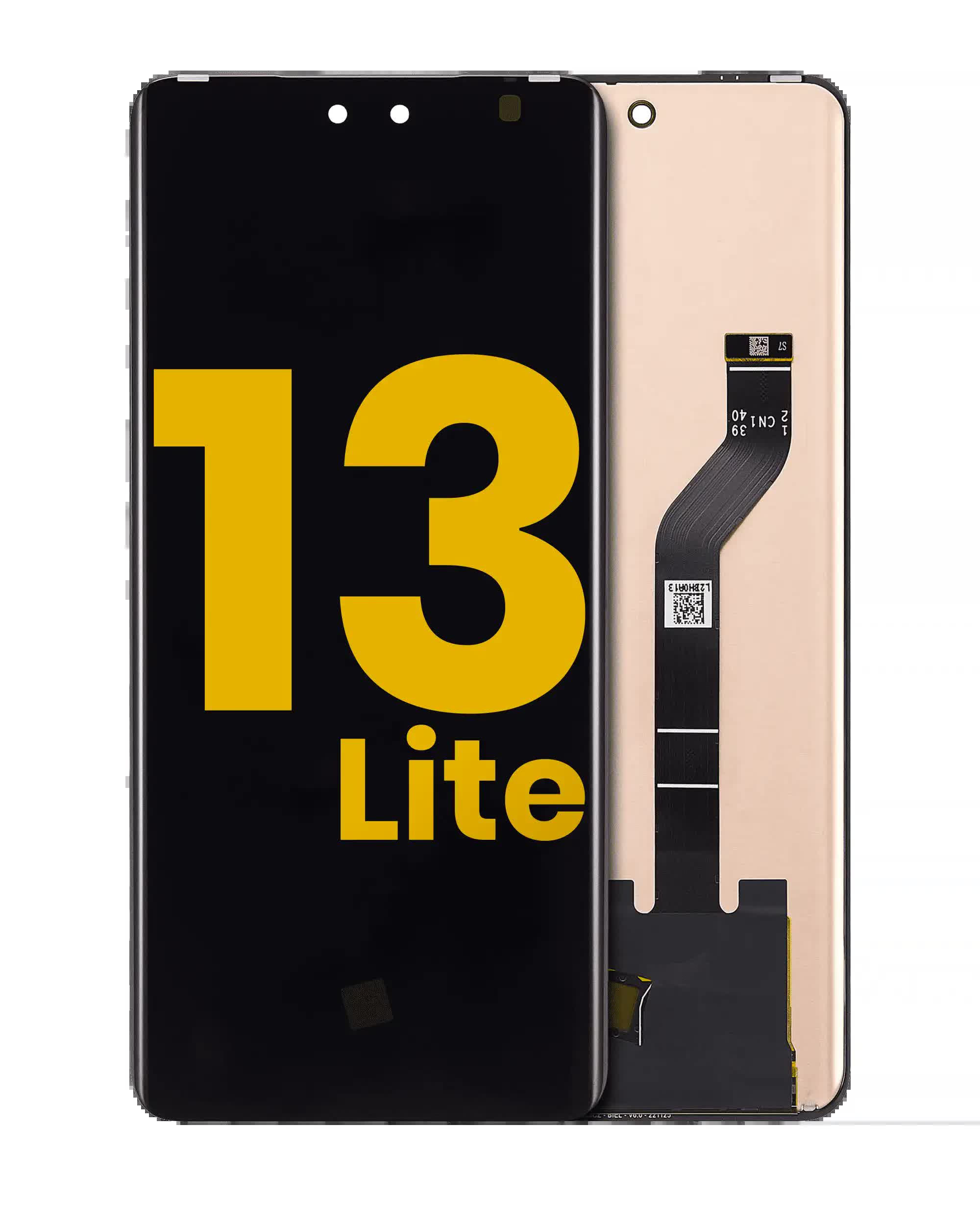 OLED Display ohne Rahmen für Xiaomi 13 Lite / Civi 2 (professionell aufgearbeitet)
