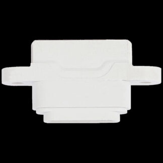 Ladebuchse einzeln für iPad Mini 1 / Mini 2 / Mini 3 (Löten erforderlich) (White (Weiß)) (10er-Pack)