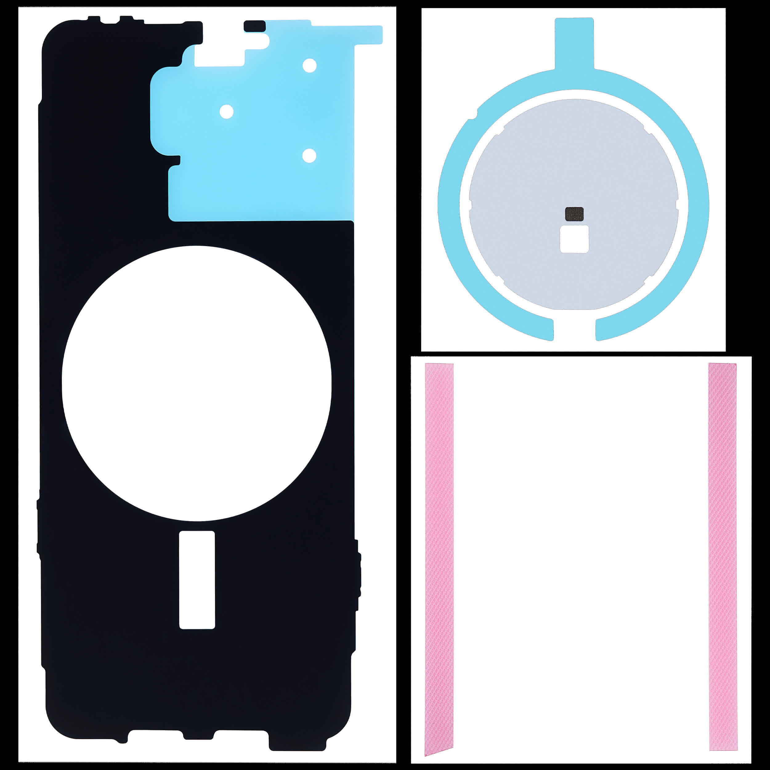 Rückdeckel Heat Shield für iPhone 15 Pro Max