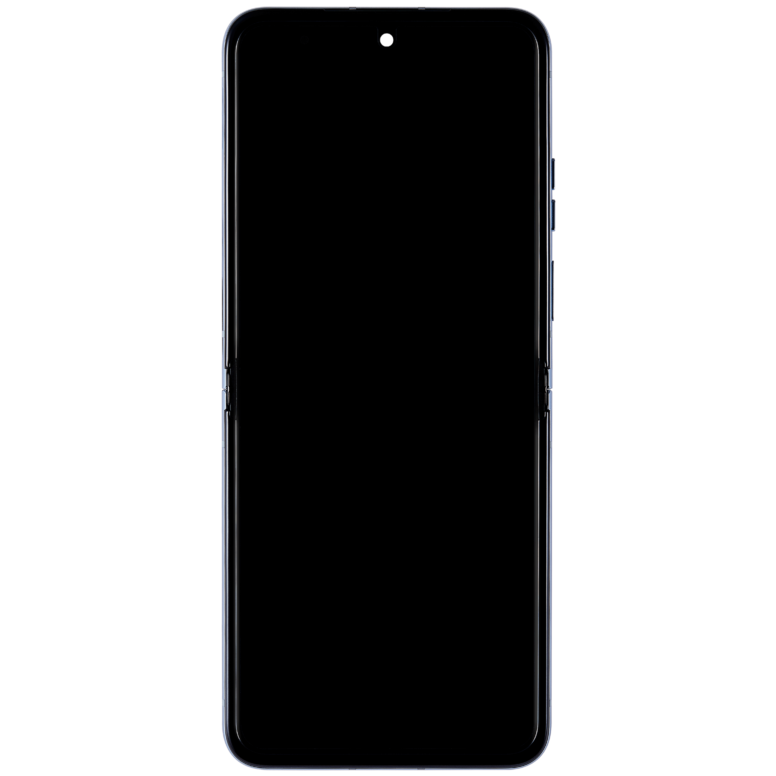 Inner OLED Display mit Rahmen für Motorola Moto Razr Plus 2023 / Razr 40 Ultra (XT2321 / 2023) (professionell aufgearbeitet) (Glacier Blue) – Bild 3