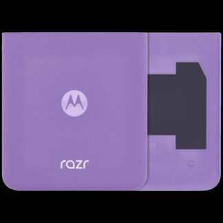 Bottom Rückdeckelglas für Motorola Razr / Razr 40 (XT2323 / 2023) (Original) (Grape Compote)