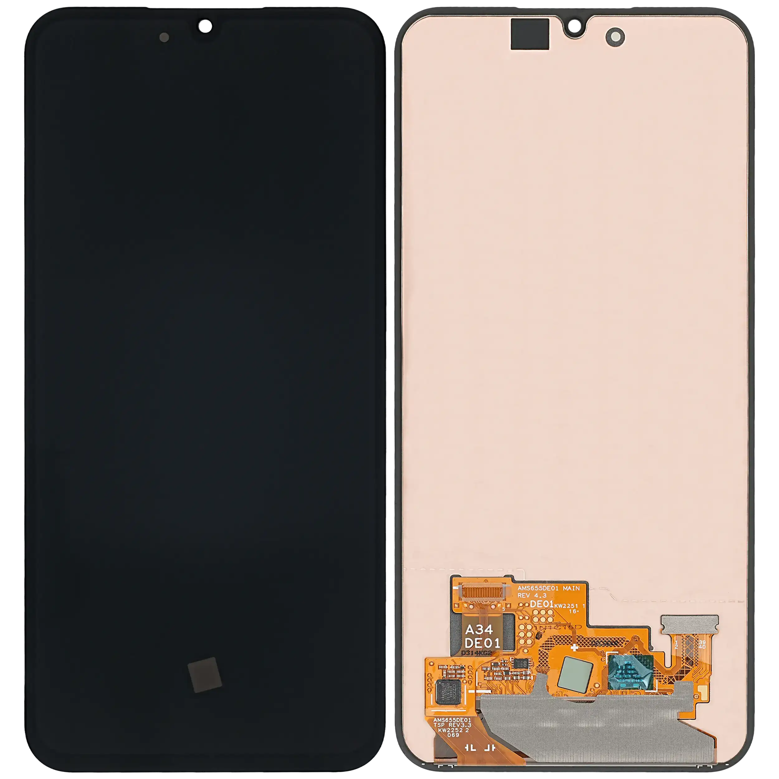 OLED Display ohne Rahmen für Samsung Galaxy A34 5G (A346 / 2022) (Service Pack) – Bild 2