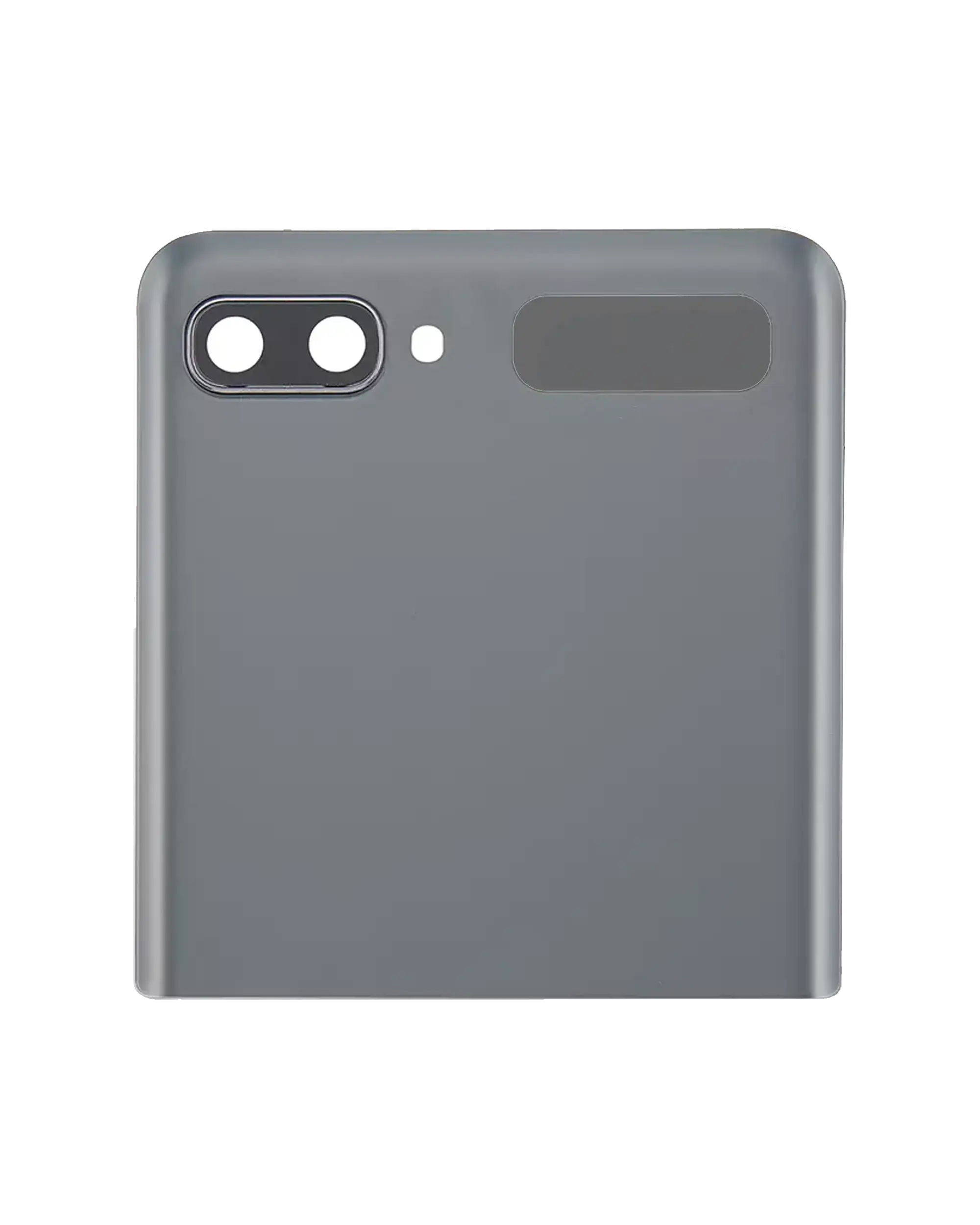 Outer OLED Display mit Rahmen für Samsung Galaxy Z Flip 4G (F700) / Z Flip 5G (F707) (Service Pack) (Mystic Gray) – Bild 3