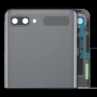 Outer OLED Display mit Rahmen für Samsung Galaxy Z Flip 4G (F700) / Z Flip 5G (F707) (Service Pack) (Mystic Gray)