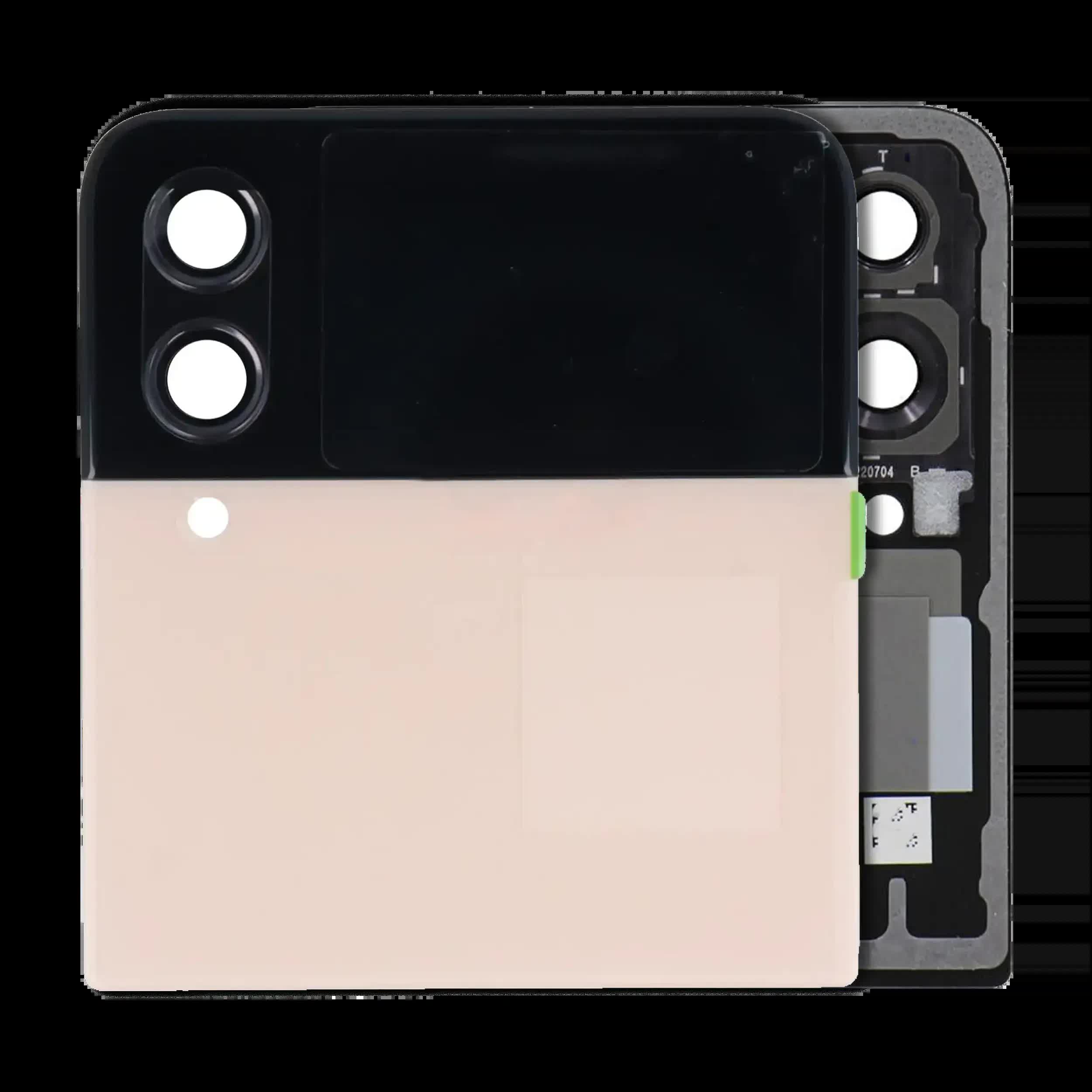 Outer OLED Display für Samsung Galaxy Z Flip 4 5G (Service Pack) (Pink Gold)