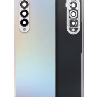 Rückdeckelglas mit Kameraglas für Samsung Galaxy Z Fold 3 (Service Pack) (Phantom Silver)
