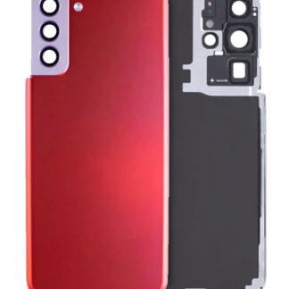Rückdeckelglas mit Kameraglas für Samsung Galaxy S21 Plus (Service Pack) (Phantom Red)