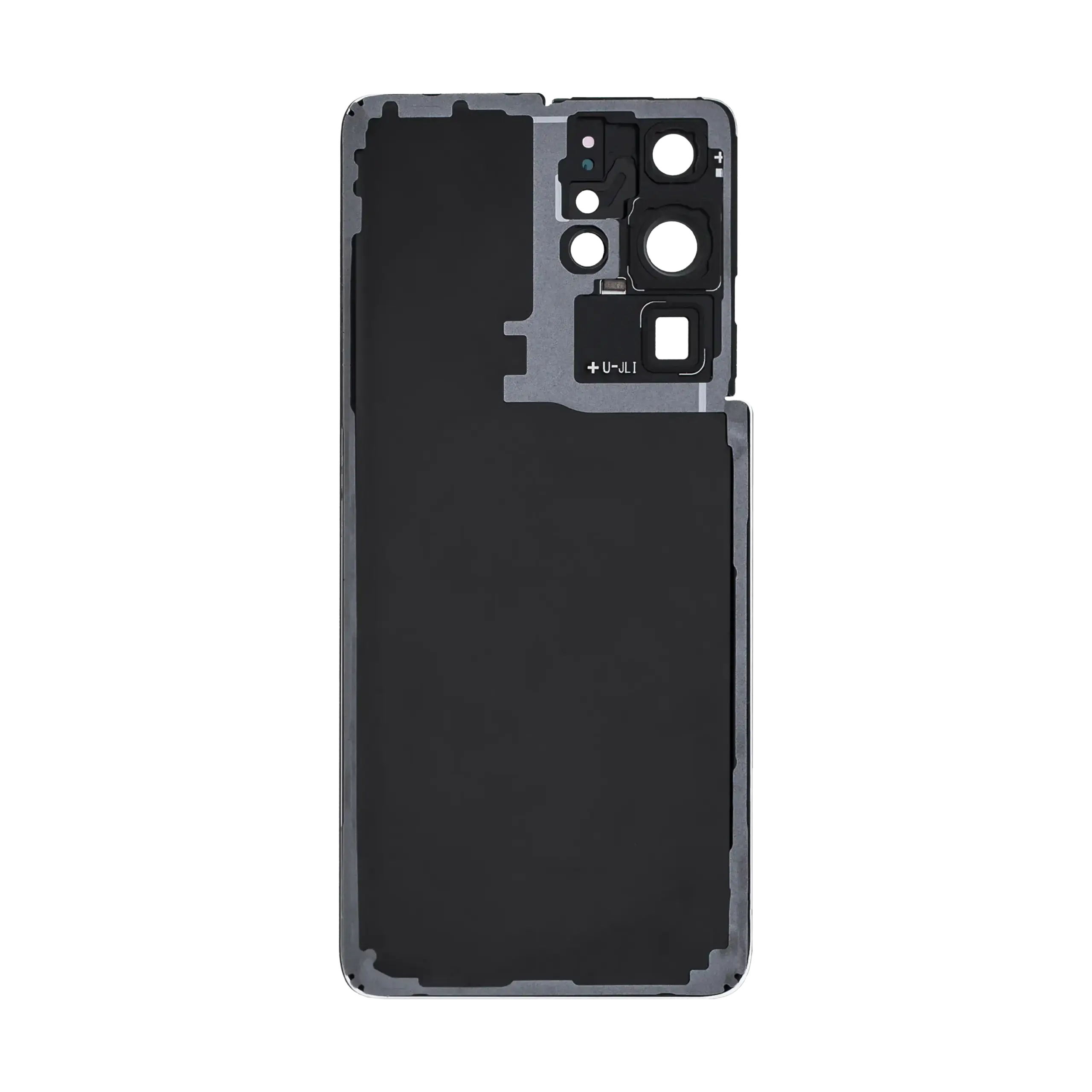 Rückdeckelglas mit Kameraglas für Samsung Galaxy S21 Ultra (Service Pack) (Phantom Titanium) – Bild 3