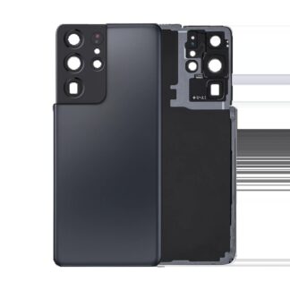 Rückdeckelglas mit Kameraglas für Samsung Galaxy S21 Ultra (Service Pack) (Phantom Titanium)
