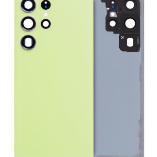 Rückdeckelglas mit Kameraglas für Samsung Galaxy S23 Ultra (Service Pack) (Lime)