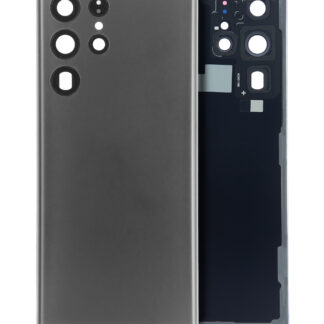 Rückdeckelglas mit Kameraglas für Samsung Galaxy S22 Ultra (Service Pack) (Graphite)