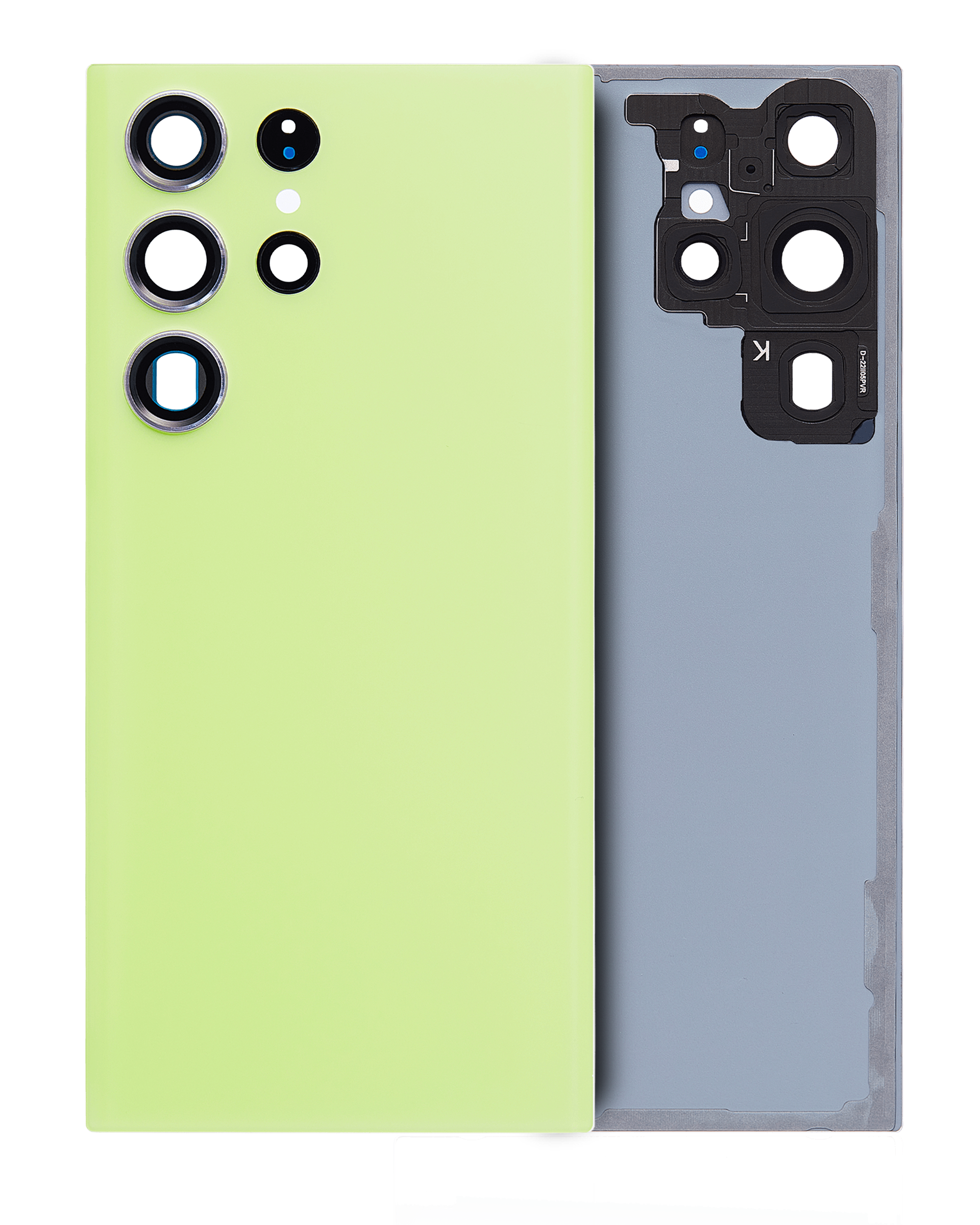 Rückdeckelglas mit Kameraglas für Samsung Galaxy S23 Ultra (Service Pack) (Cream) – Bild 4