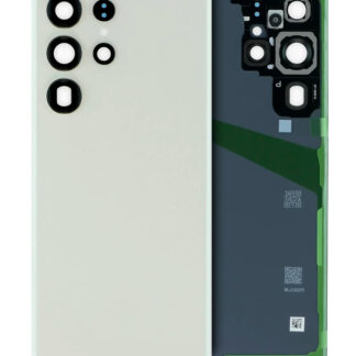 Rückdeckelglas mit Kameraglas für Samsung Galaxy S23 Ultra (Service Pack) (Cream)