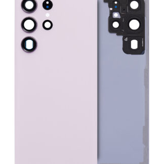 Rückdeckelglas mit Kameraglas für Samsung Galaxy S23 Ultra (Service Pack) (Lavender)