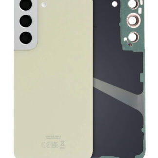 Rückdeckelglas mit Kameraglas für Samsung Galaxy S22 (Service Pack) (Cream)