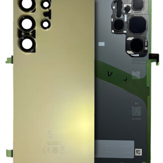 Rückdeckelglas mit Kameraglas für Samsung Galaxy S24 Ultra (Service Pack) (Titanium Yellow)