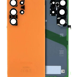 Rückdeckelglas mit Kameraglas für Samsung Galaxy S24 Ultra (Service Pack) (Titanium Orange)