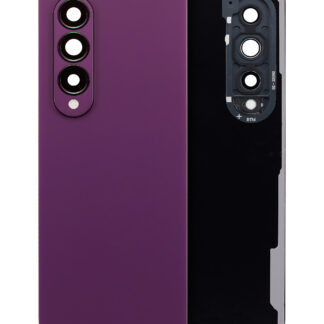 Rückdeckelglas mit Kameraglas für Samsung Galaxy Z Fold 4 (Service Pack) (Burgundy)