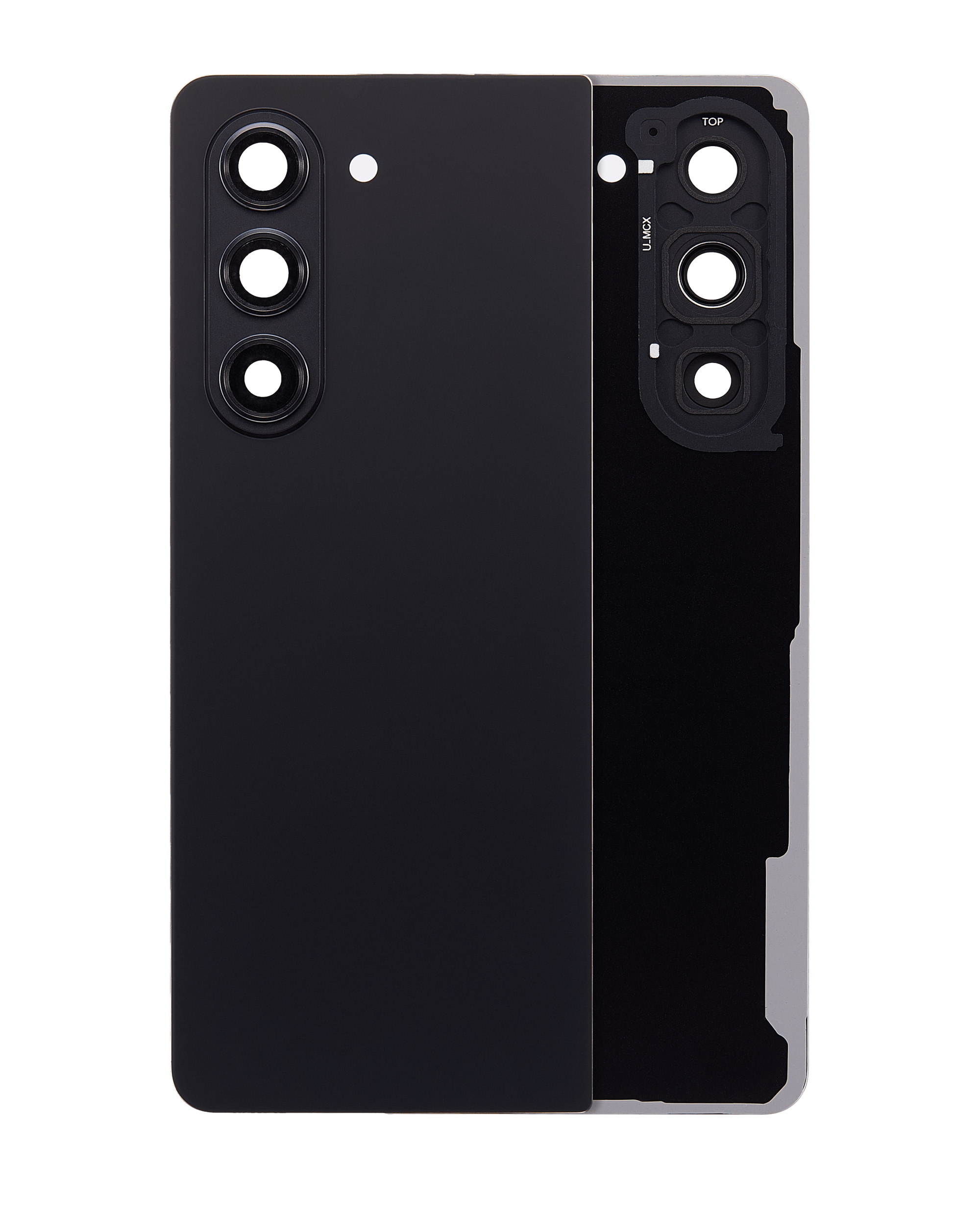 Rückdeckelglas mit Kameraglas für Samsung Galaxy Z Fold 5 (Service Pack) (Icyblue) – Bild 4