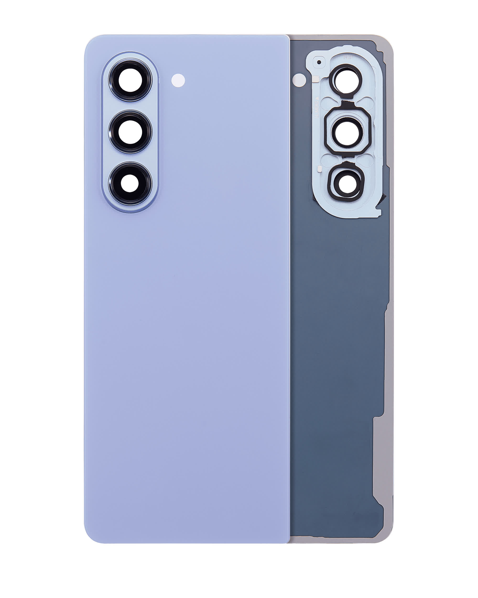 Rückdeckelglas mit Kameraglas für Samsung Galaxy Z Fold 5 (Service Pack) (Icyblue)