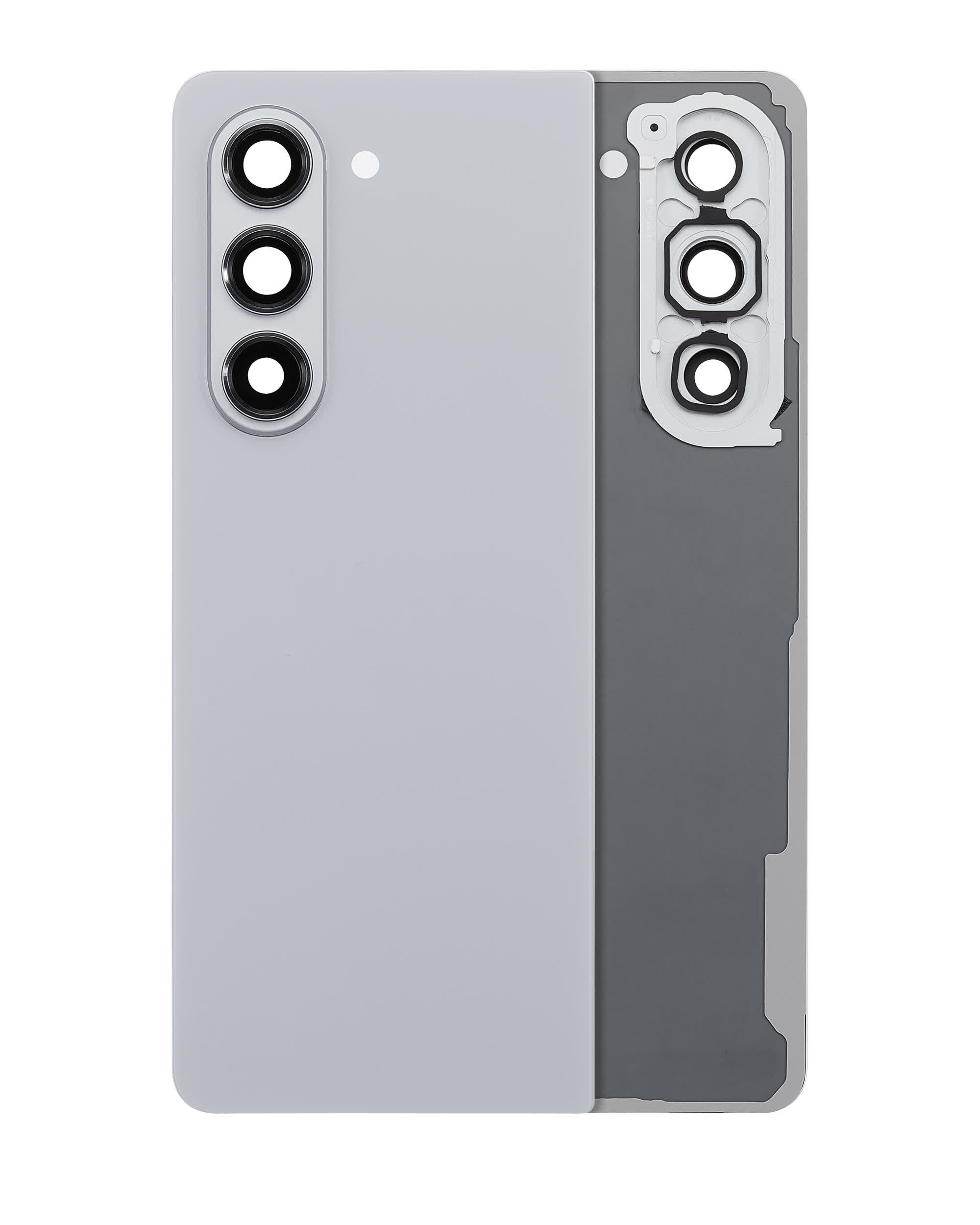 Rückdeckelglas mit Kameraglas für Samsung Galaxy Z Fold 5 (Service Pack) (Gray (Grau))