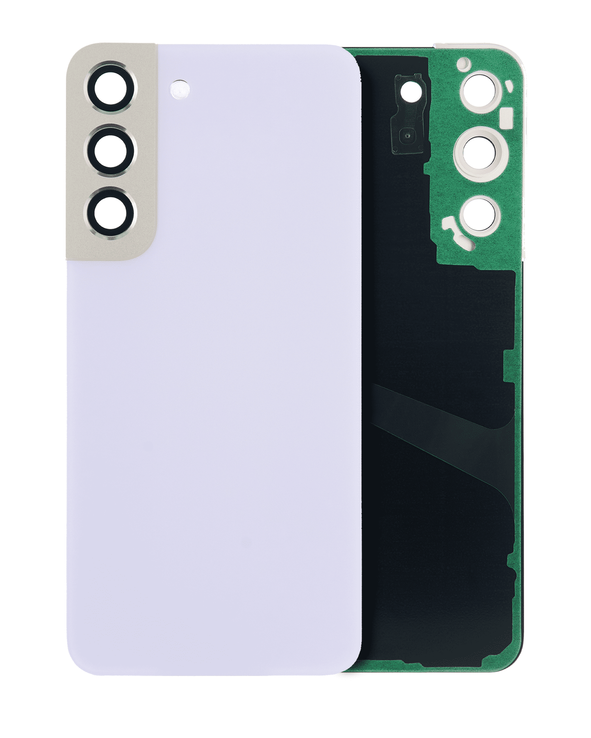 Rückdeckelglas mit Kameraglas für Samsung Galaxy S22 (Service Pack) (Bora Purple) – Bild 4