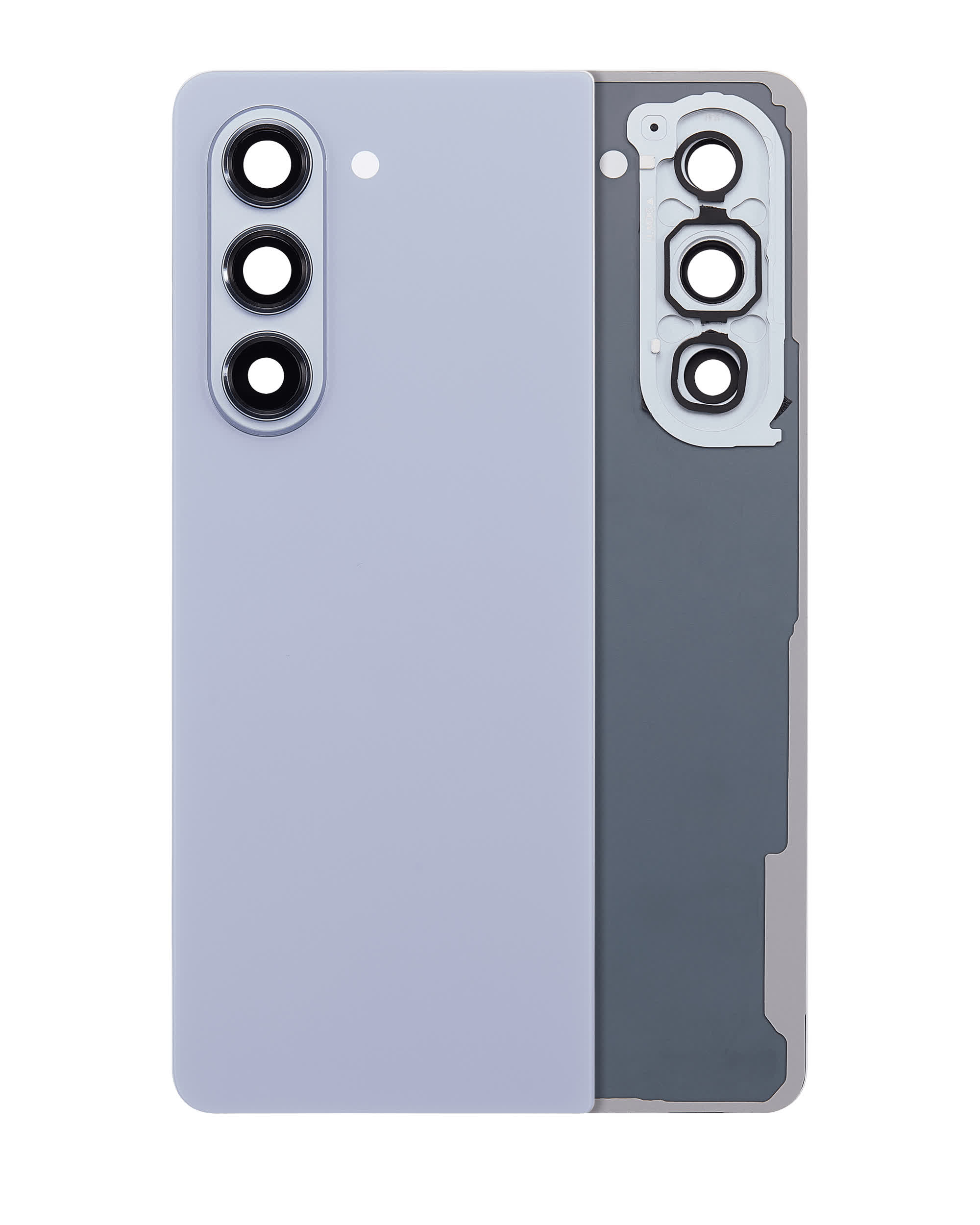 Rückdeckelglas mit Kameraglas für Samsung Galaxy Z Fold 5 (Service Pack) (Blue (Blau))