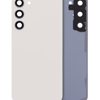 Rückdeckelglas mit Kameraglas für Samsung Galaxy S23 Plus (Service Pack) (Cream)
