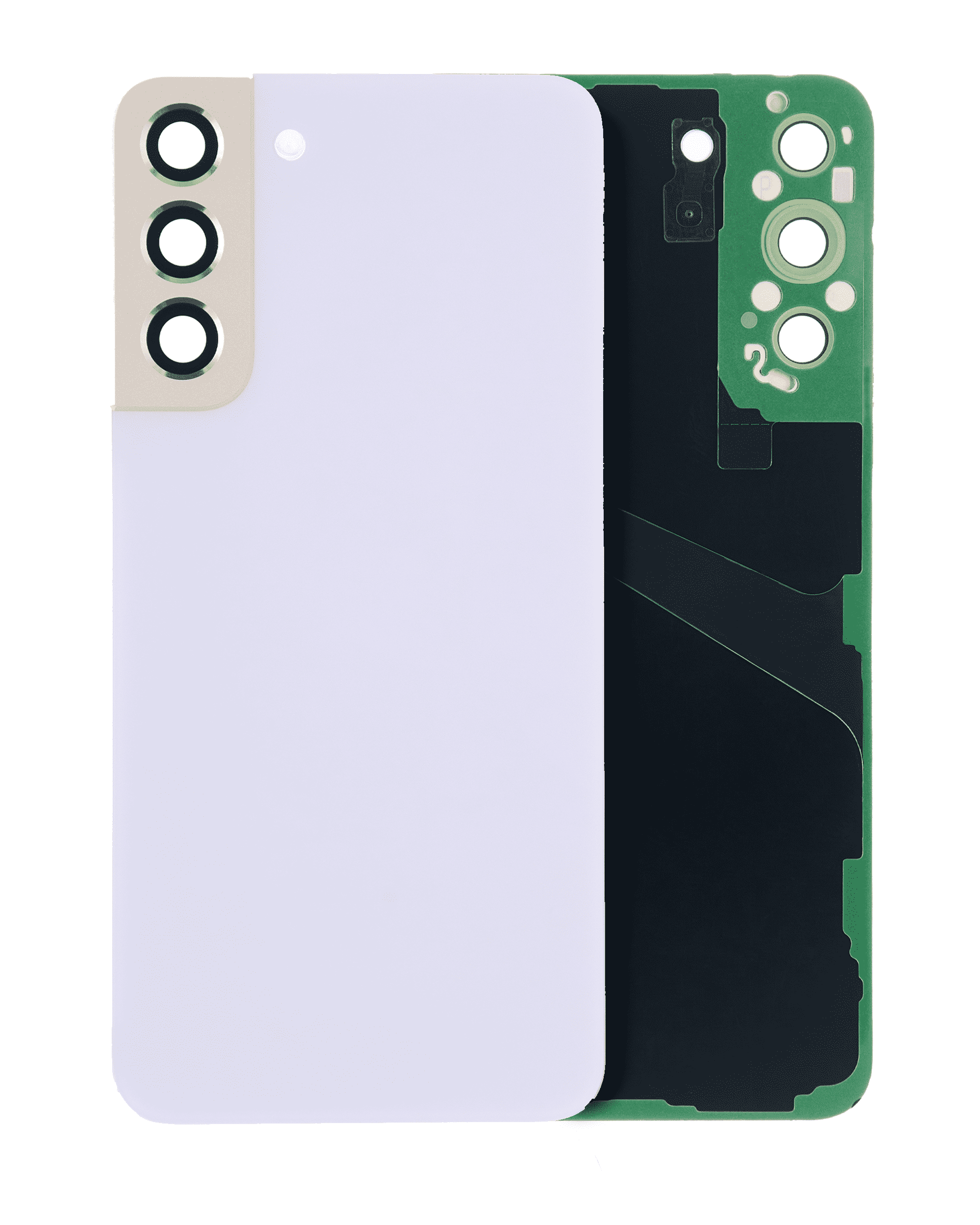 Rückdeckelglas mit Kameraglas für Samsung Galaxy S22 Plus (Service Pack) (Graphite) – Bild 5