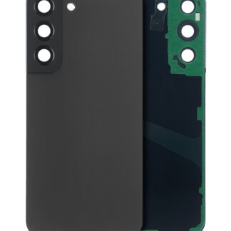 Rückdeckelglas mit Kameraglas für Samsung Galaxy S22 Plus (Service Pack) (Graphite)