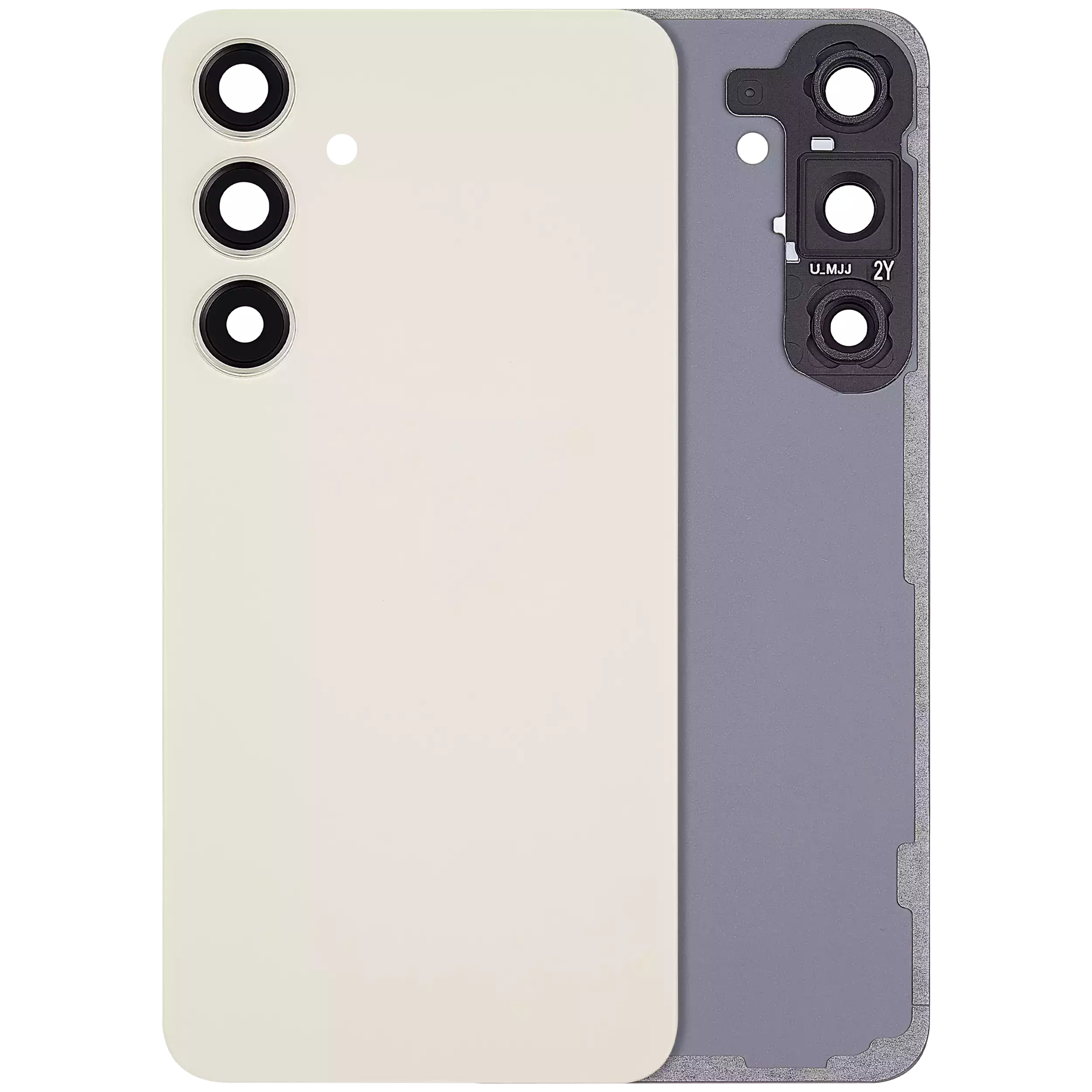 Rückdeckelglas mit Kameraglas für Samsung Galaxy S24 Plus (Service Pack) (Cobaltviolet) – Bild 2