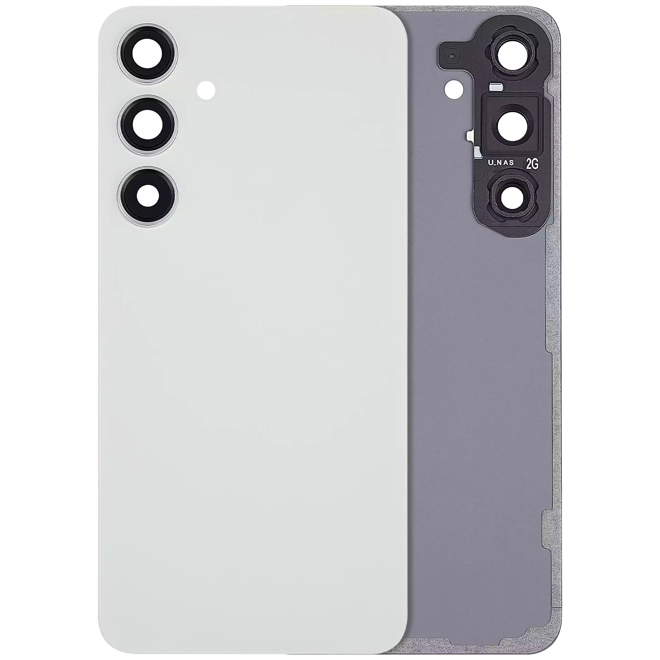 Rückdeckelglas mit Kameraglas für Samsung Galaxy S24 Plus (Service Pack) (Cobaltviolet) – Bild 3