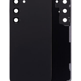 Rückdeckelglas mit Kameraglas für Samsung Galaxy S23 Plus (Service Pack) (Phantom Black)