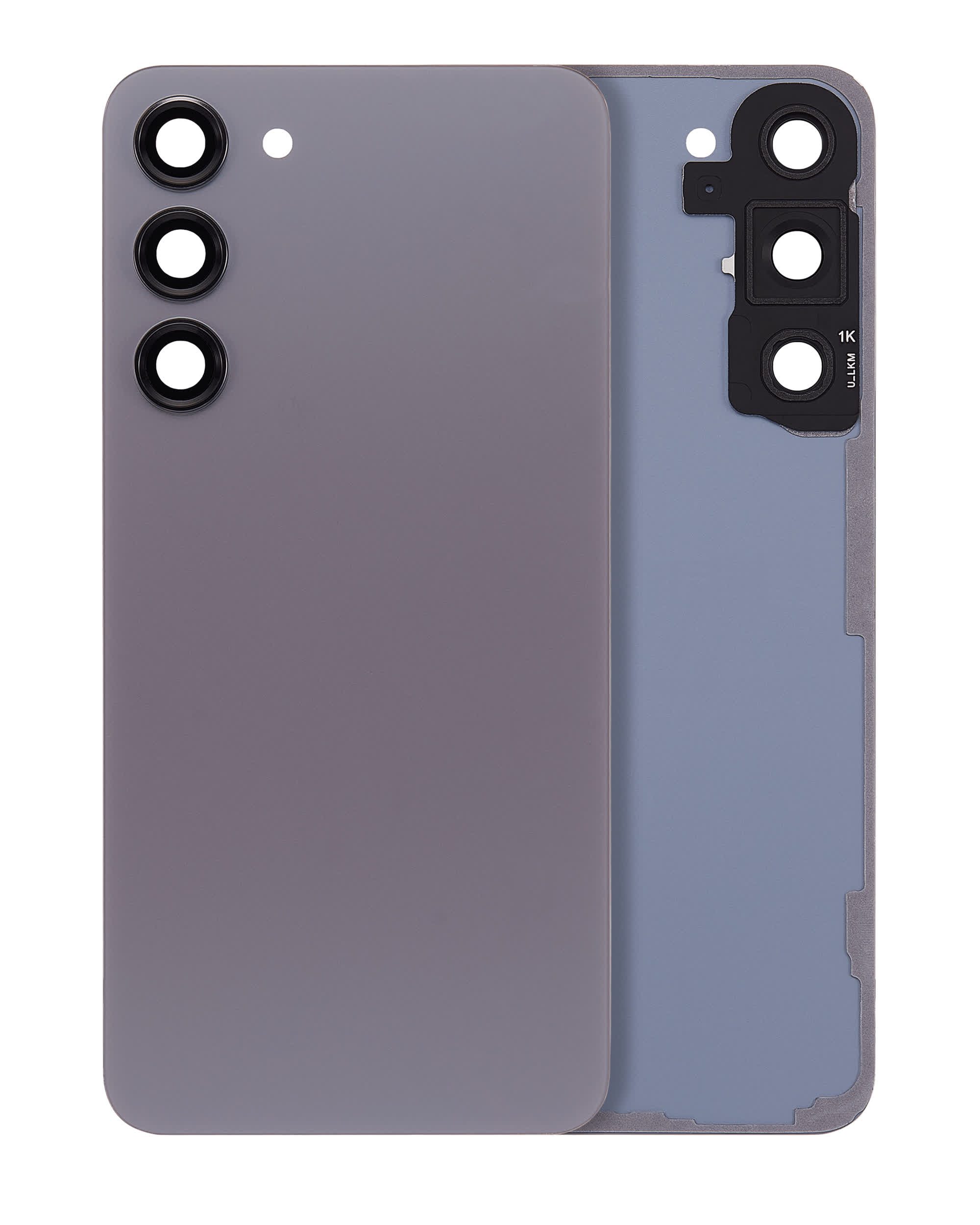 Rückdeckelglas mit Kameraglas für Samsung Galaxy S23 (Service Pack) (Graphite)