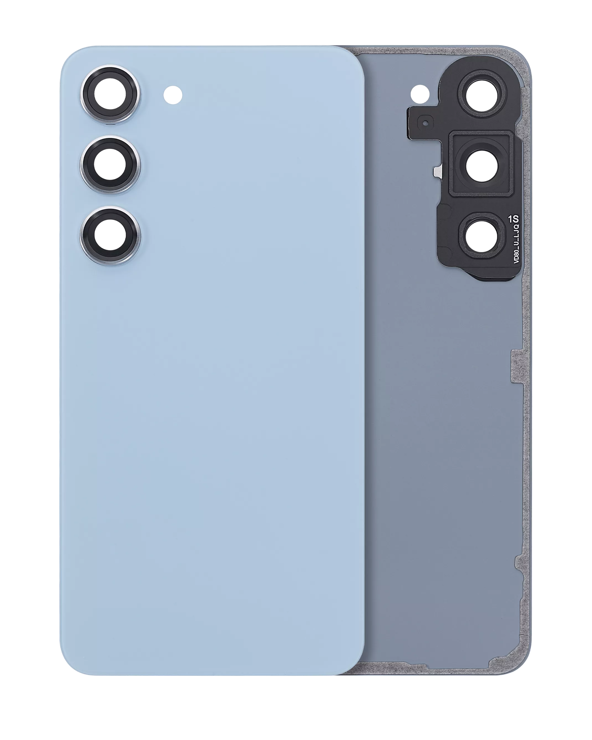 Rückdeckelglas mit Kameraglas für Samsung Galaxy S23 (Service Pack) (Cream) – Bild 3