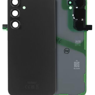 Rückdeckelglas mit Kameraglas für Samsung Galaxy S24 Plus (Service Pack) (Onyx Black)