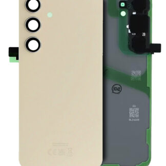 Rückdeckelglas mit Kameraglas für Samsung Galaxy S24 Plus (Service Pack) (Amber Yellow)