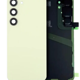 Rückdeckelglas mit Kameraglas für Samsung Galaxy S24 (Service Pack) (Amber Yellow)