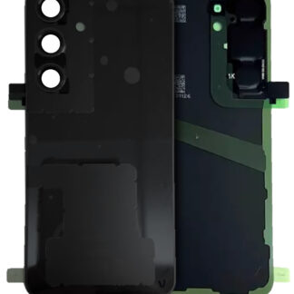Rückdeckelglas mit Kameraglas für Samsung Galaxy S24 (Service Pack) (Onyx Black)
