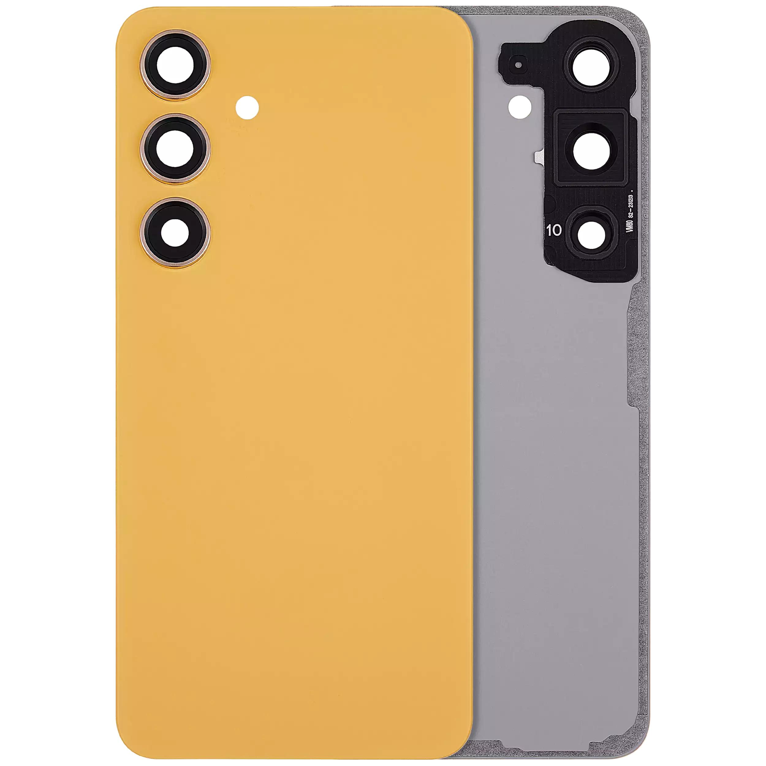 Rückdeckelglas mit Kameraglas für Samsung Galaxy S24 (Service Pack) (Marble Gray) – Bild 4