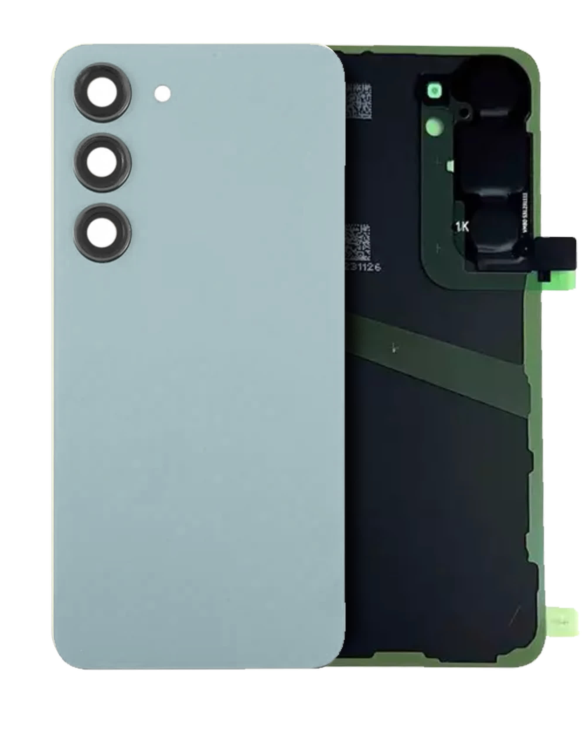Rückdeckelglas mit Kameraglas für Samsung Galaxy S24 (Service Pack) (Sapphire Blue)
