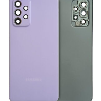 Rückdeckelglas mit Kameraglas für Samsung Galaxy A52s (A528 / 2021) (Service Pack) (Awesome Violet)