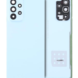 Rückdeckelglas mit Kameraglas für Samsung Galaxy A53 5G (A536 / 2022) (Service Pack) (Blue (Blau))