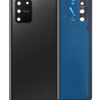 Rückdeckelglas mit Kameraglas für Samsung Galaxy S10 Lite (Service Pack) (Prism Black)