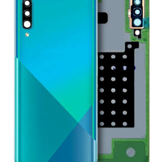 Rückdeckelglas mit Kameraglas für Samsung Galaxy A30S (A307 / 2019) (Service Pack) (Green (Grün))