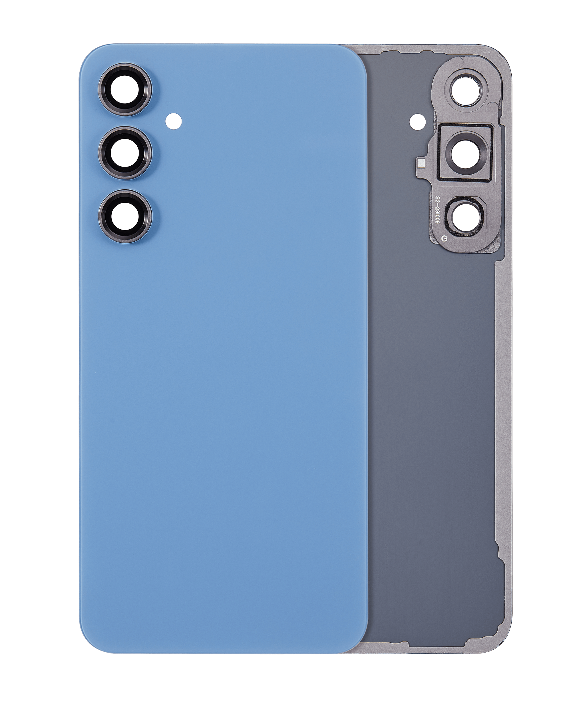 Rückdeckelglas mit Kameraglas für Samsung Galaxy S23 FE (Service Pack) (Cream) – Bild 4