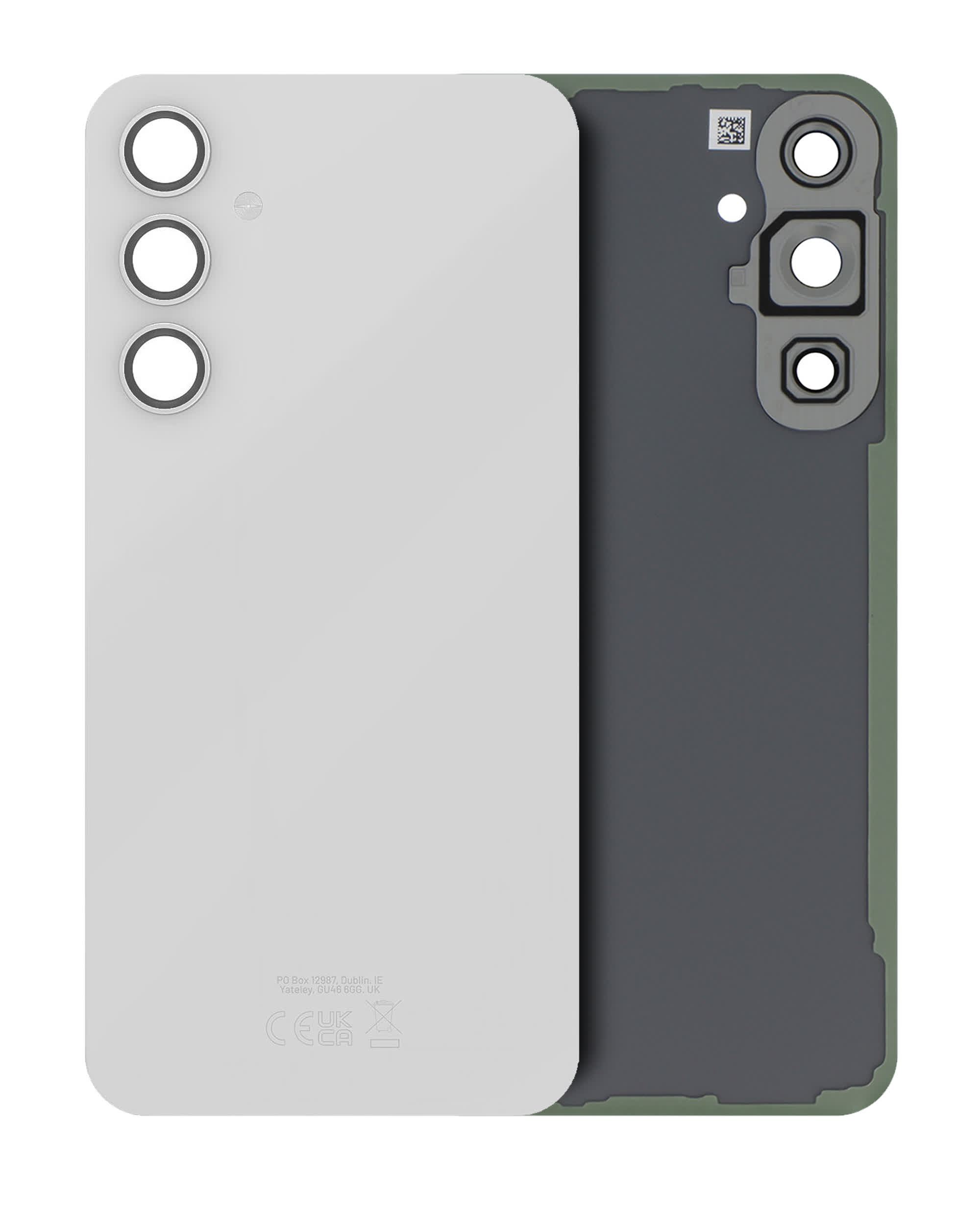 Rückdeckelglas mit Kameraglas für Samsung Galaxy S23 FE (Service Pack) (Cream)