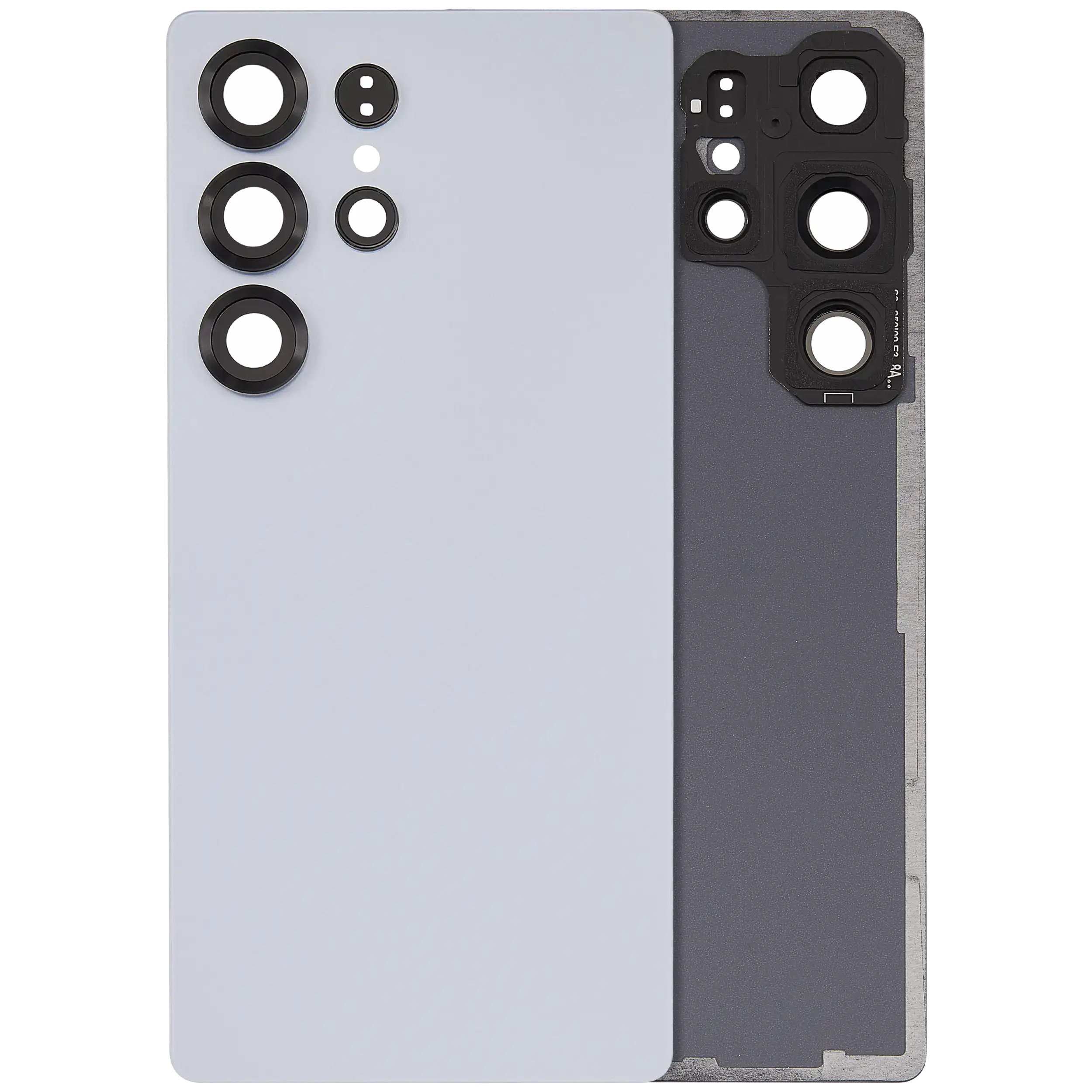 Rückdeckelglas mit Kameraglas für Samsung Galaxy A20E (A202 / 2019) (Service Pack) (Blue (Blau)) – Bild 5