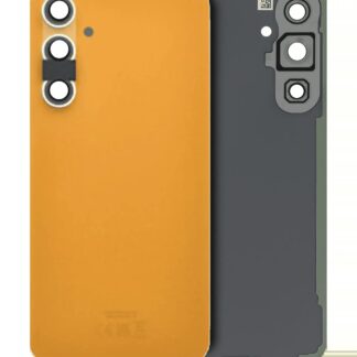 Rückdeckelglas mit Kameraglas für Samsung Galaxy S23 FE (Service Pack) (Tangerine)