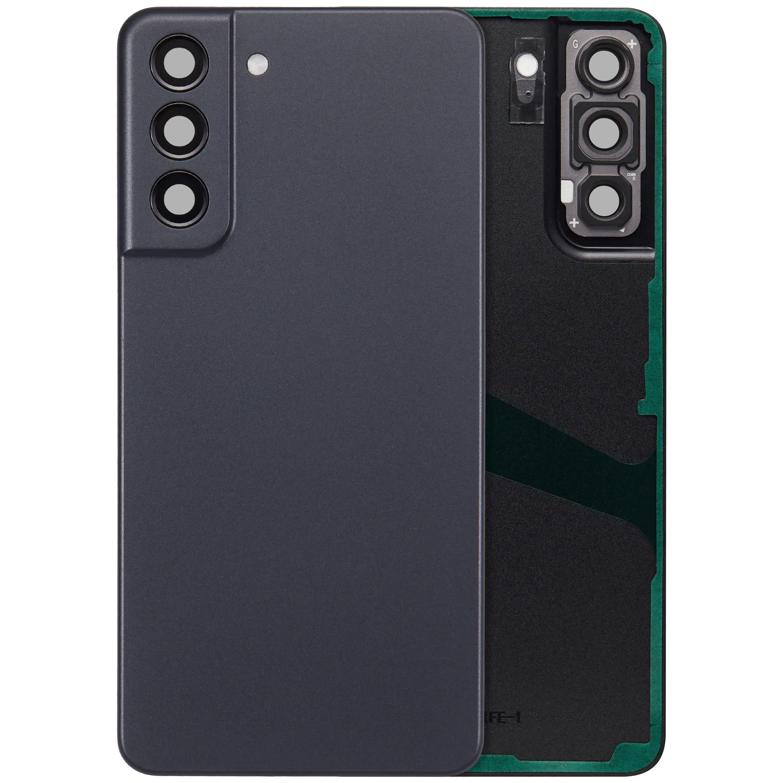 Rückdeckelglas mit Kameraglas für Samsung Galaxy S21 FE (Service Pack) (Olive) – Bild 4